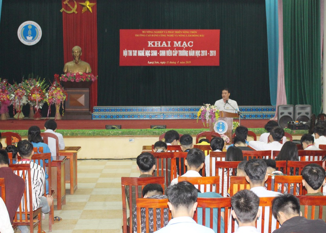 Hội thi tay nghề HSSV năm học 2018-2019